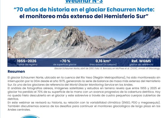 Webinar Glaciar Echaurren